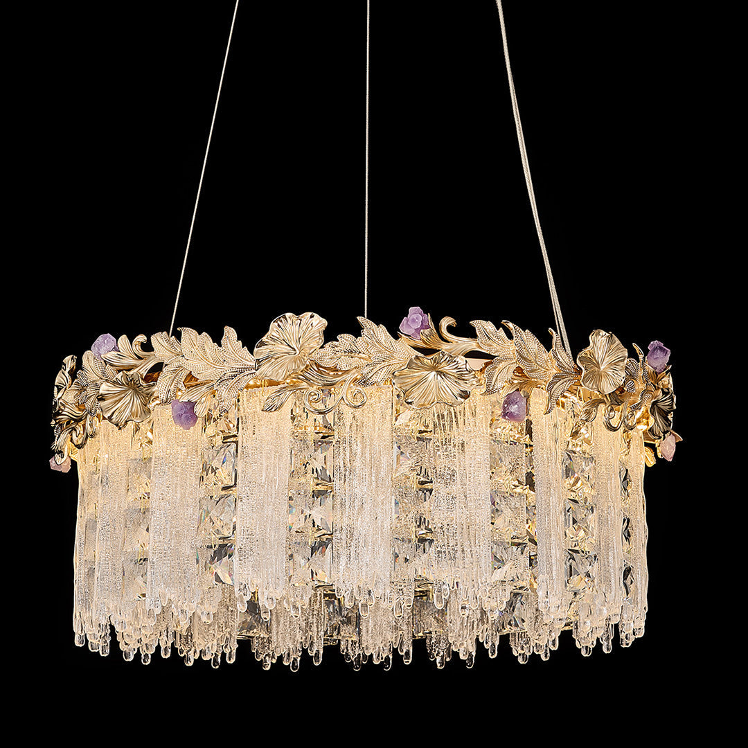 CARLETON CRYSTAL SPHERE CEILING LUMINAIRE