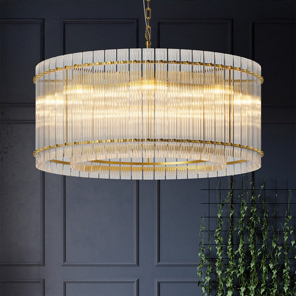 WINDSOR GLASS DOME IRON CEILING LANTERN
