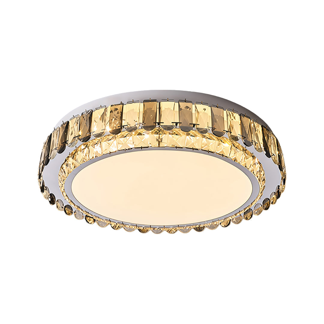 WINTHROP CRYSTAL EMBELLISHED FLUSH CEILING LIGHT