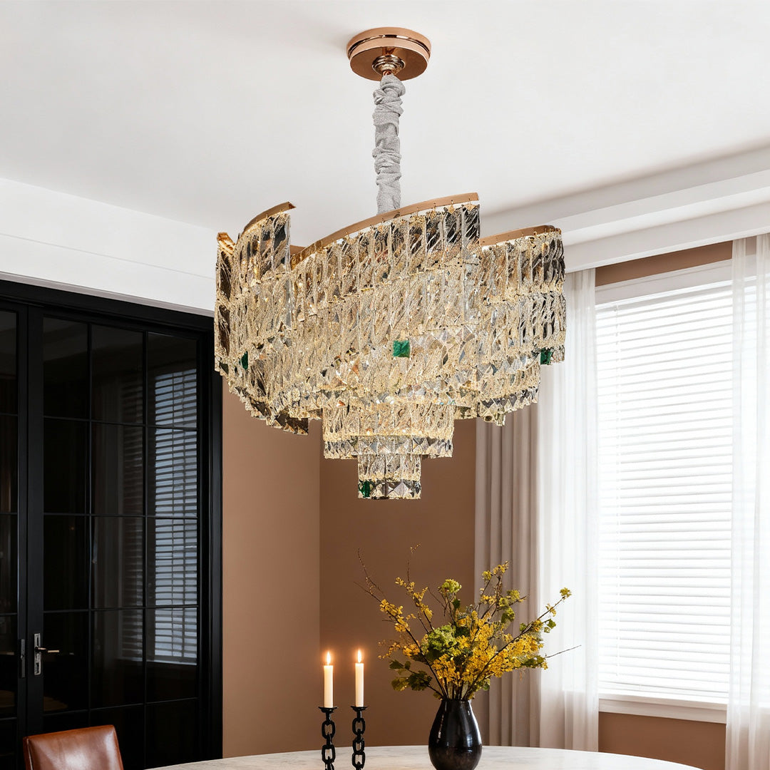 RAVENSHIRE CRYSTAL DROPLET CEILING LANTERN