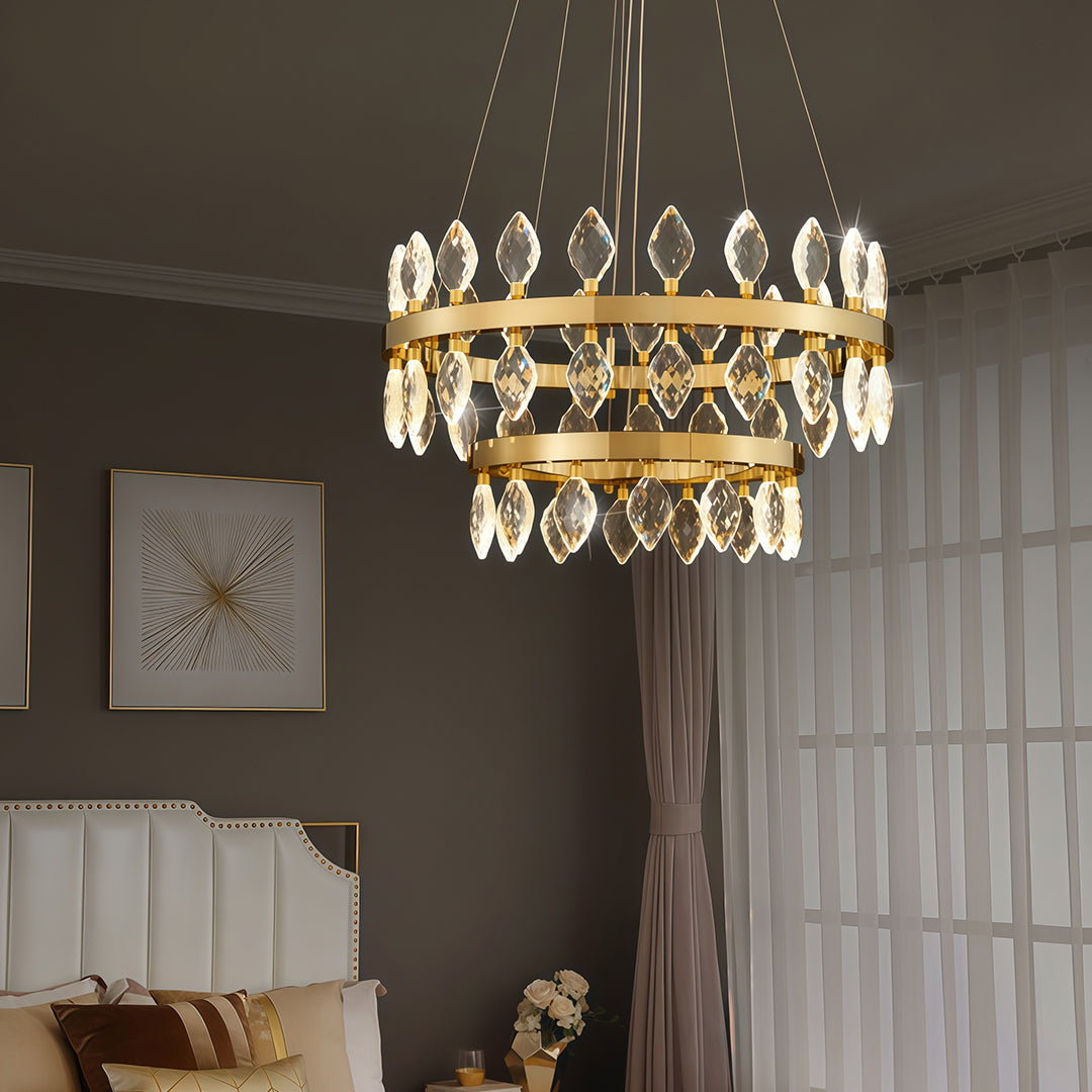 VITTORIA LUMINAIRE DOME CHANDELIER