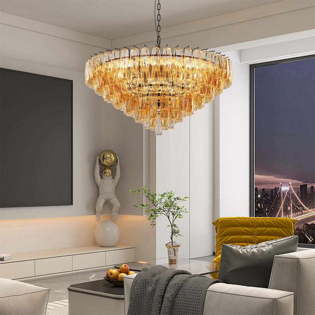 WINDSOR GLASS MULTI-ARM CEILING LANTERN