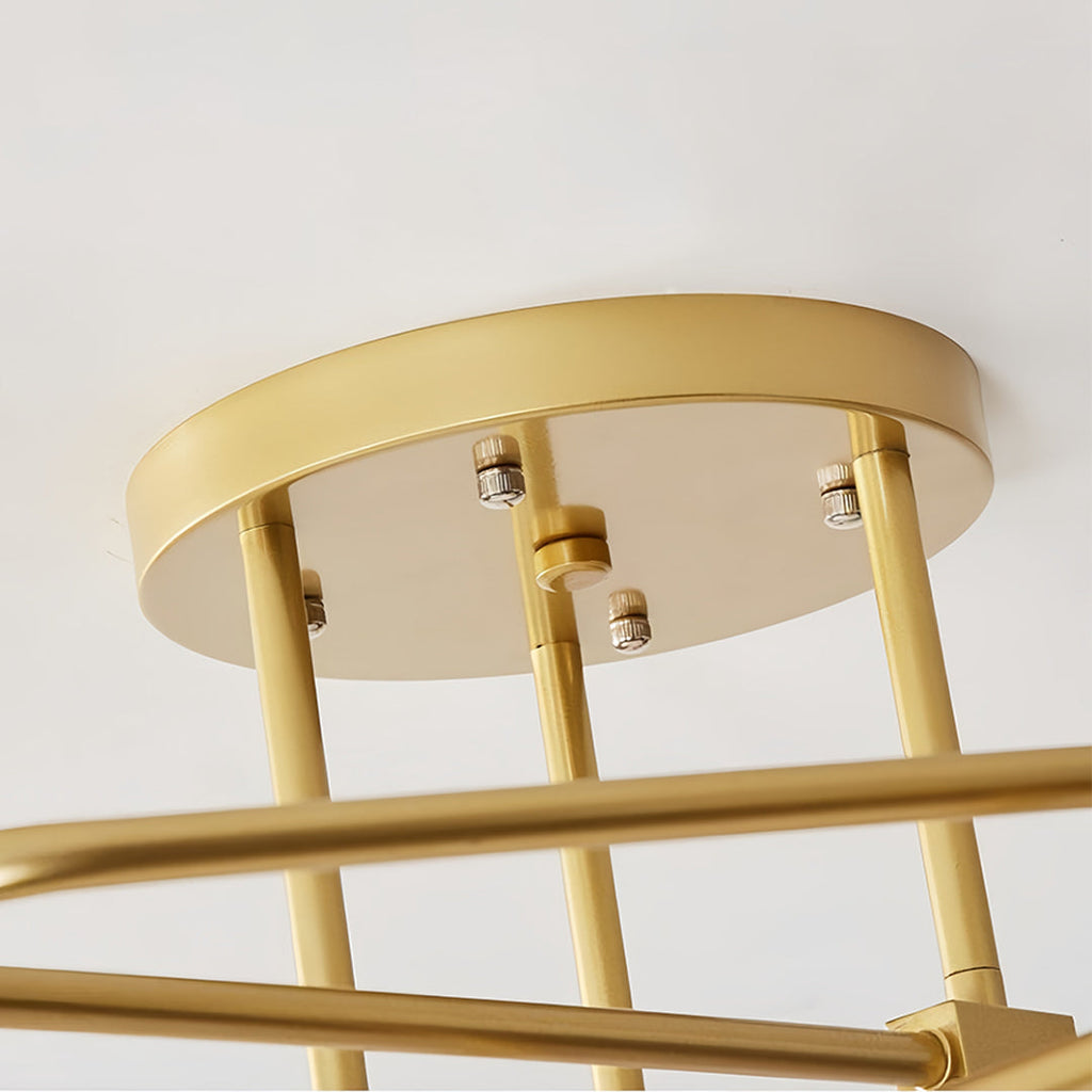 WINTHROP GOLDEN BEAN CEILING GLOW