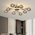 WINDSOR BRANCHED CIRCULAR FLUSH MOUNT LIGHT