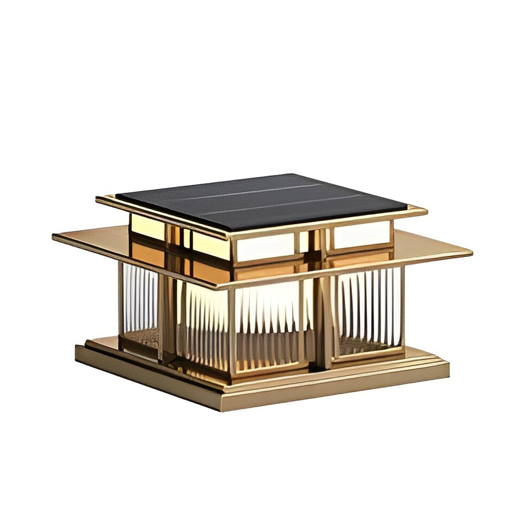 WINTHORPE OUTDOOR LED PILLAR LANTERN WITH WEATHERPROOF DESIGN
