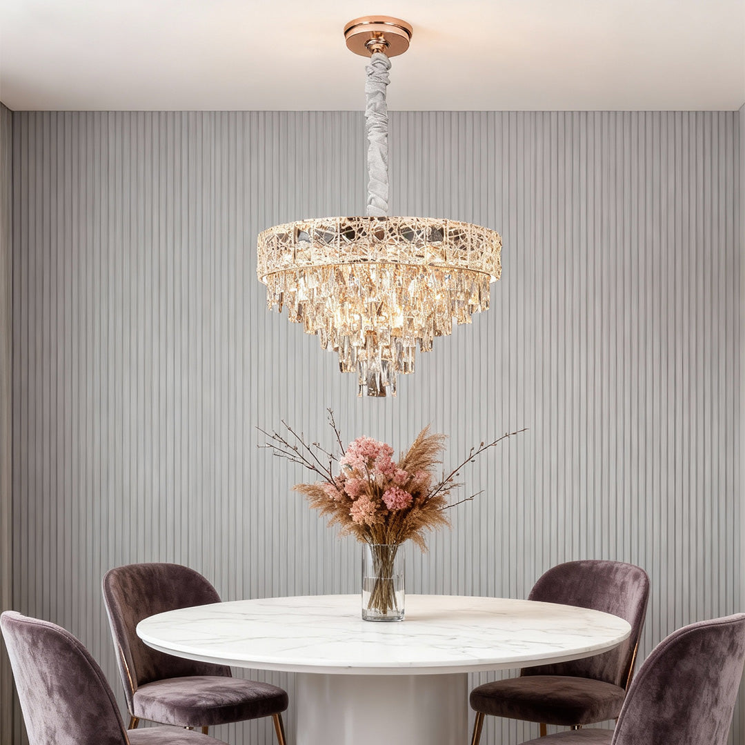 WINTHORPE CRYSTAL LUSTRE CEILING ILLUMINATION