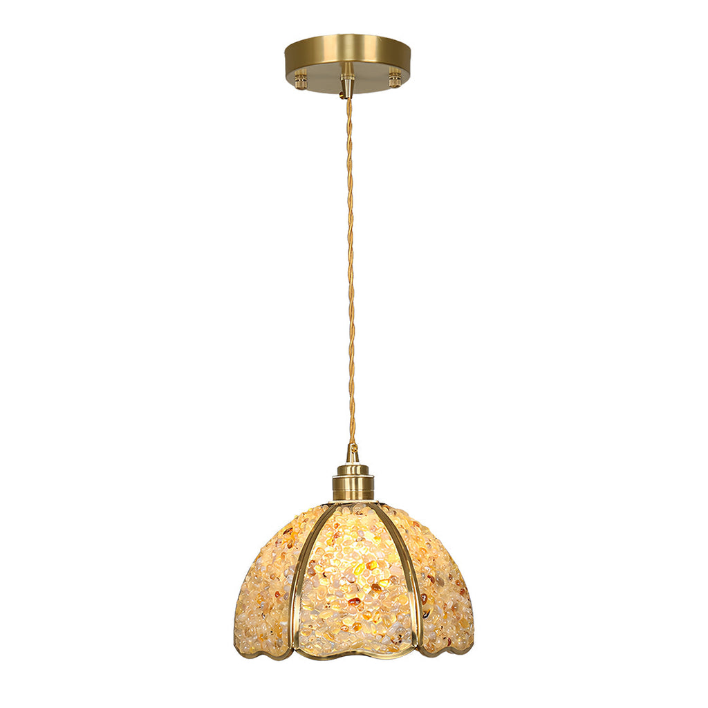 WINDSOR CRYSTAL DROPLET CEILING LANTERN