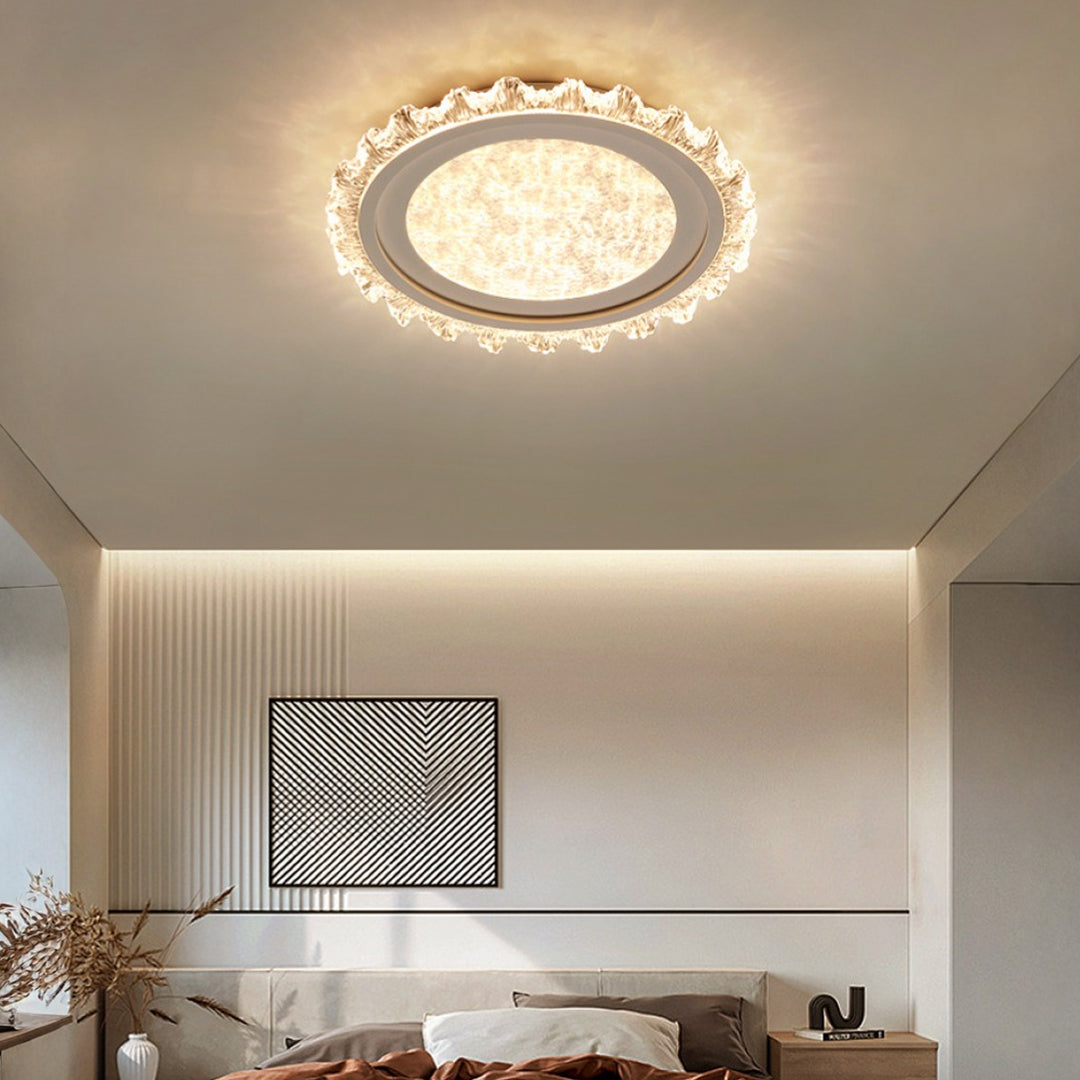 WHITBY CIRCULAR ILLUMINATION PANEL, FULL SPECTRUM THIN-FRAME CEILING FIXTURE