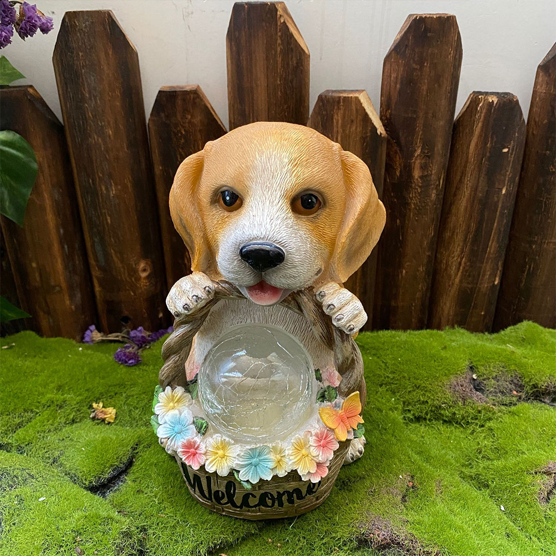 1. "PENROSE FABLES GLOWING FAUNA LANTERNS"  
   - Enchant your garden with whimsical animal-shaped lanterns that illuminate your outdoor space with solar-powered charm.

2. "HASTINGS MENAGERIE SOLAR ILLUMINATION ORBS"  
   - Transform your garden into a m