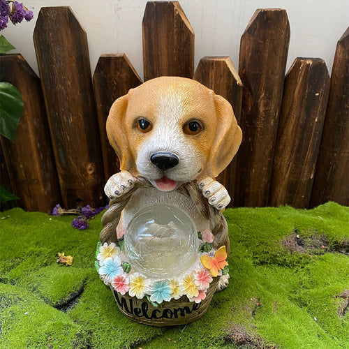1. "PENROSE FABLES GLOWING FAUNA LANTERNS"  
   - Enchant your garden with whimsical animal-shaped lanterns that illuminate your outdoor space with solar-powered charm.

2. "HASTINGS MENAGERIE SOLAR ILLUMINATION ORBS"  
   - Transform your garden into a m