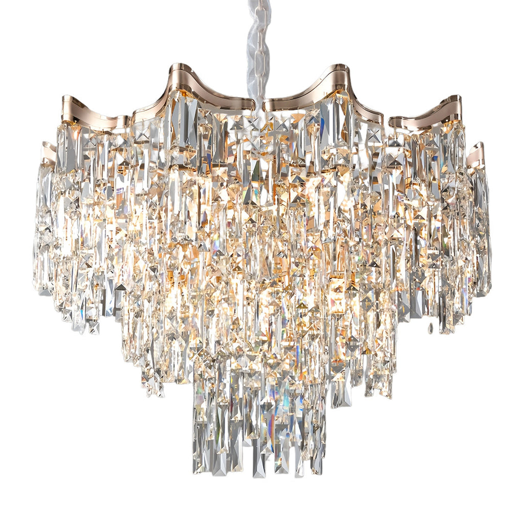 WINDSOR CRYSTAL TIERED CEILING LANTERN