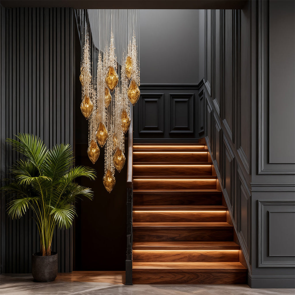 RAVENSCROFT CRYSTAL STAIRCASE LUMINAIRE