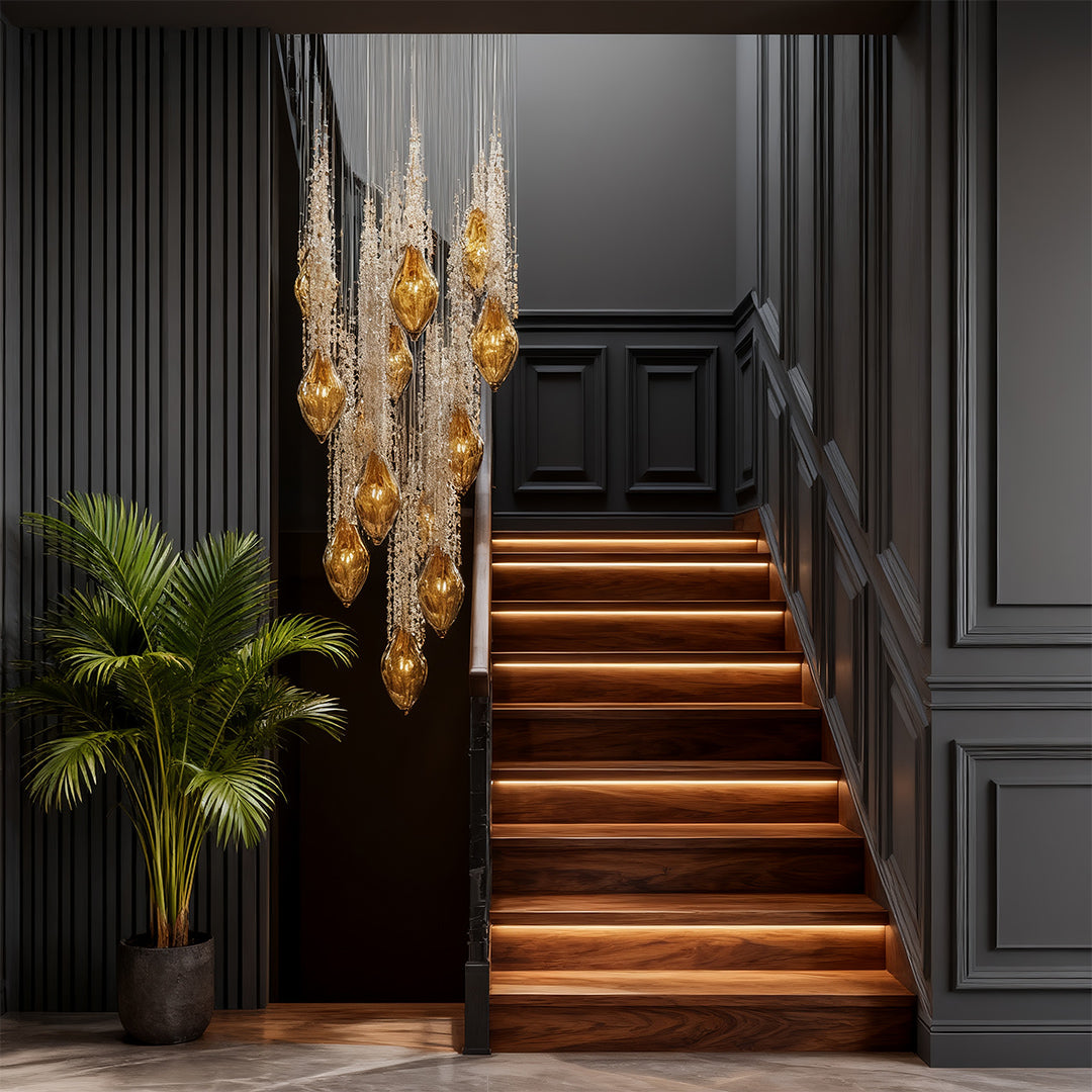 RAVENSCROFT CRYSTAL STAIRCASE LUMINAIRE