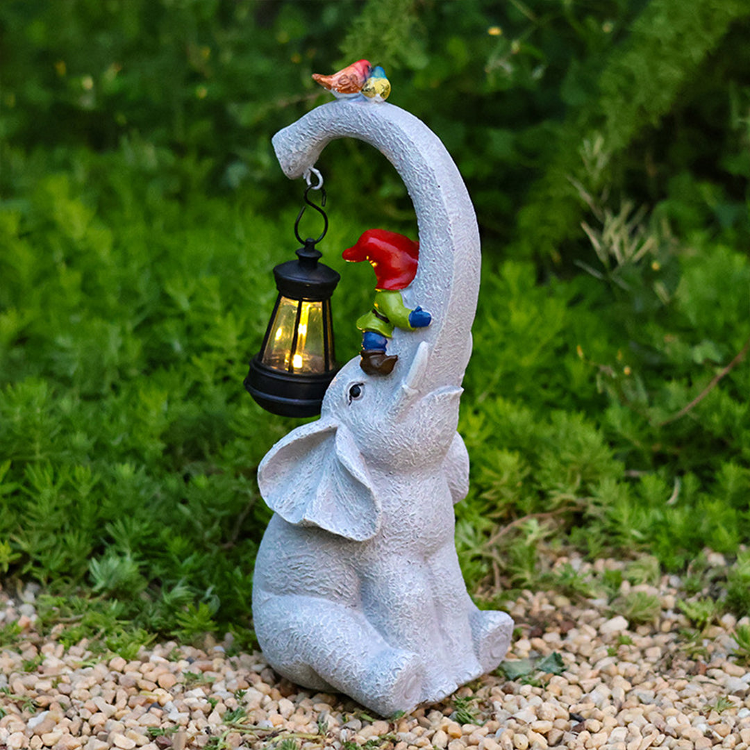 1. **WILLOUGHBY SOLAR MENAGERIE GARDEN ORBS**  
   Illuminated resin animal figures that bring whimsical charm to your outdoor space, powered by solar energy.

2. **PENROSE RADIANT FAUNA GLOWLIGHTS**  
   Unique resin sculptures of garden creatures that e