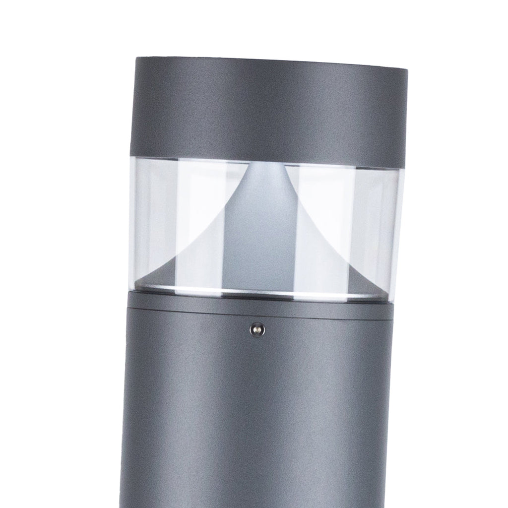 WINTERBOURNE RUSTIC LED GARDEN BOLLARD LANTERN