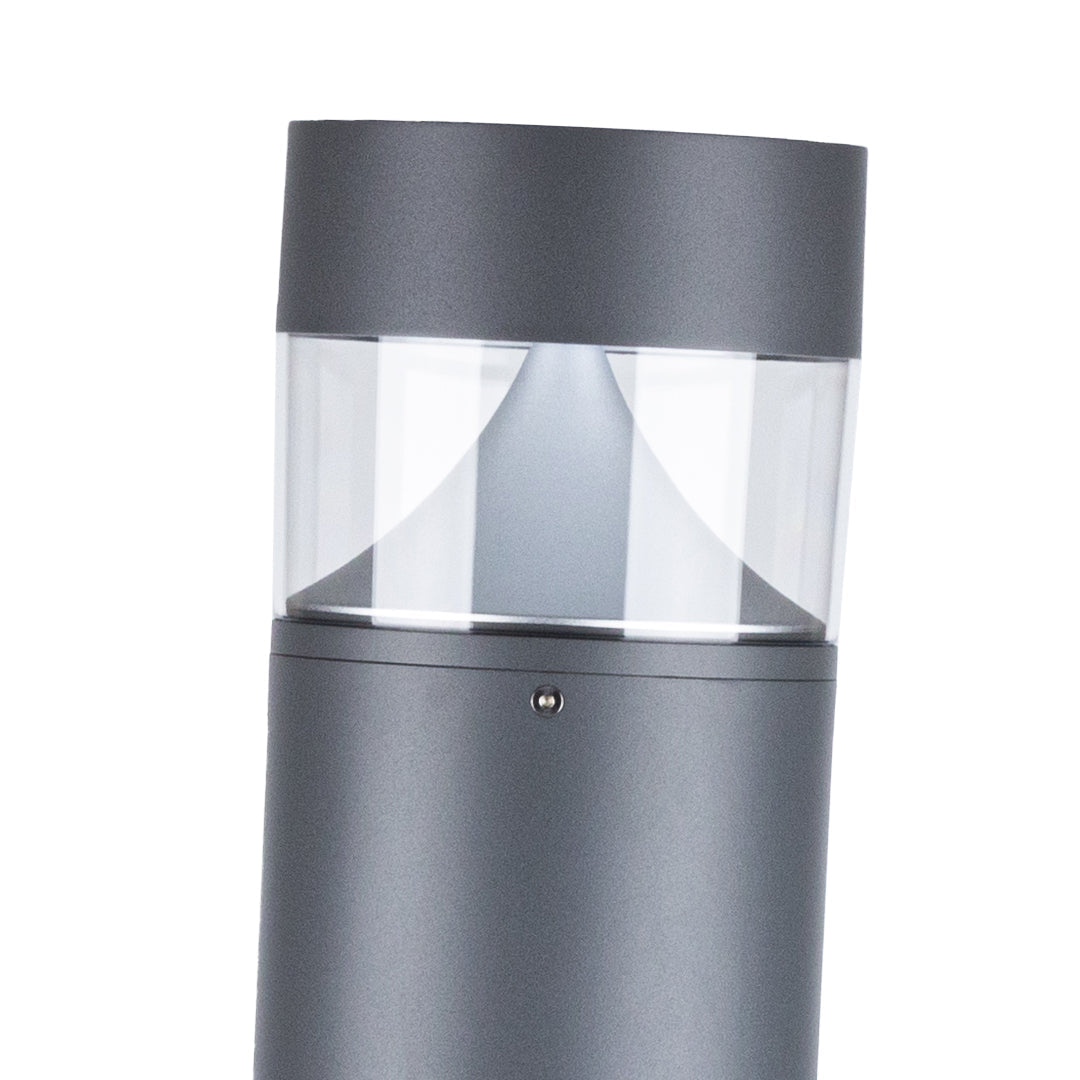 WINTERBOURNE RUSTIC LED GARDEN BOLLARD LANTERN