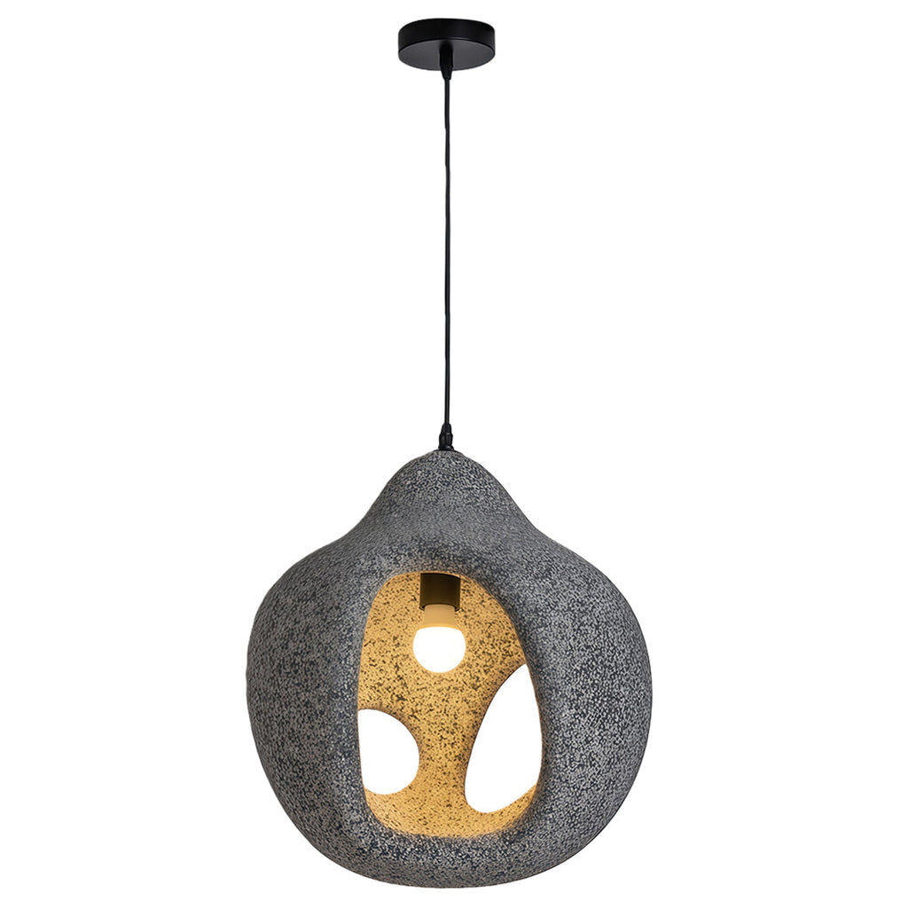BEAUMONT RUSTIC TEXTURED PENDANT LAMP