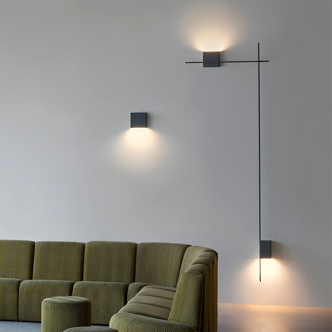 1. **WILLOUGHBY RECTILINEAR WALL SCONCE** - A sleek, minimalist wall lamp featuring a modern rectangular design, perfect for adding a touch of sophistication to any space.

2. **HENLEY MODERNIST WALL ILLUMINATOR** - This contemporary wall light showcases