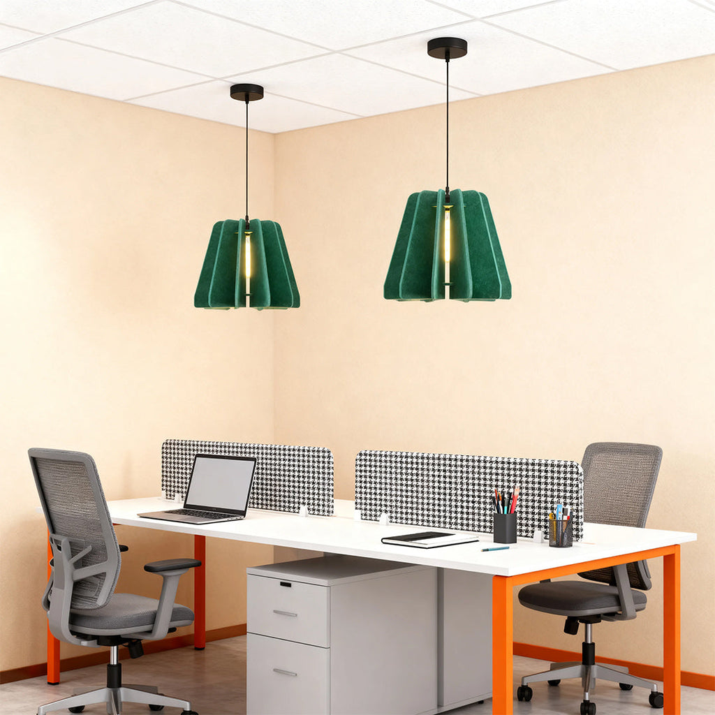 FELICITY WOOLEN DRAPE PENDANT LIGHT