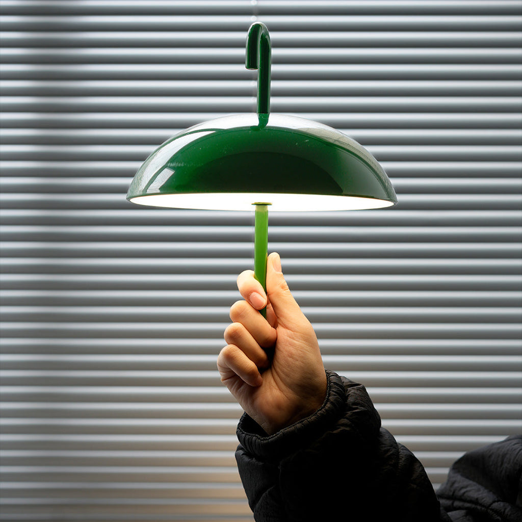 WINTERBOURNE PORTABLE GLOWING PARASOL LAMP WITH TOUCH DIMMER