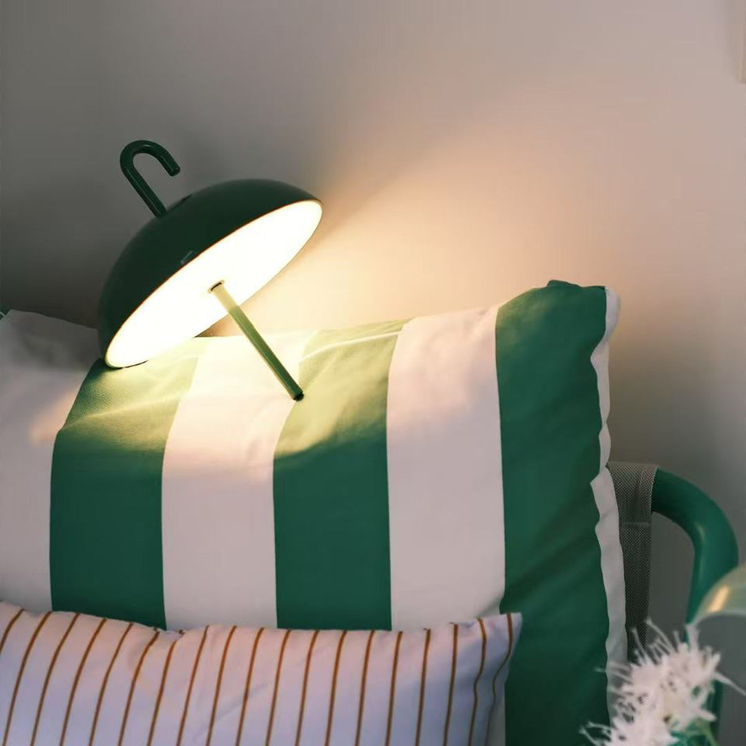 WINTERBOURNE PORTABLE GLOWING PARASOL LAMP WITH TOUCH DIMMER