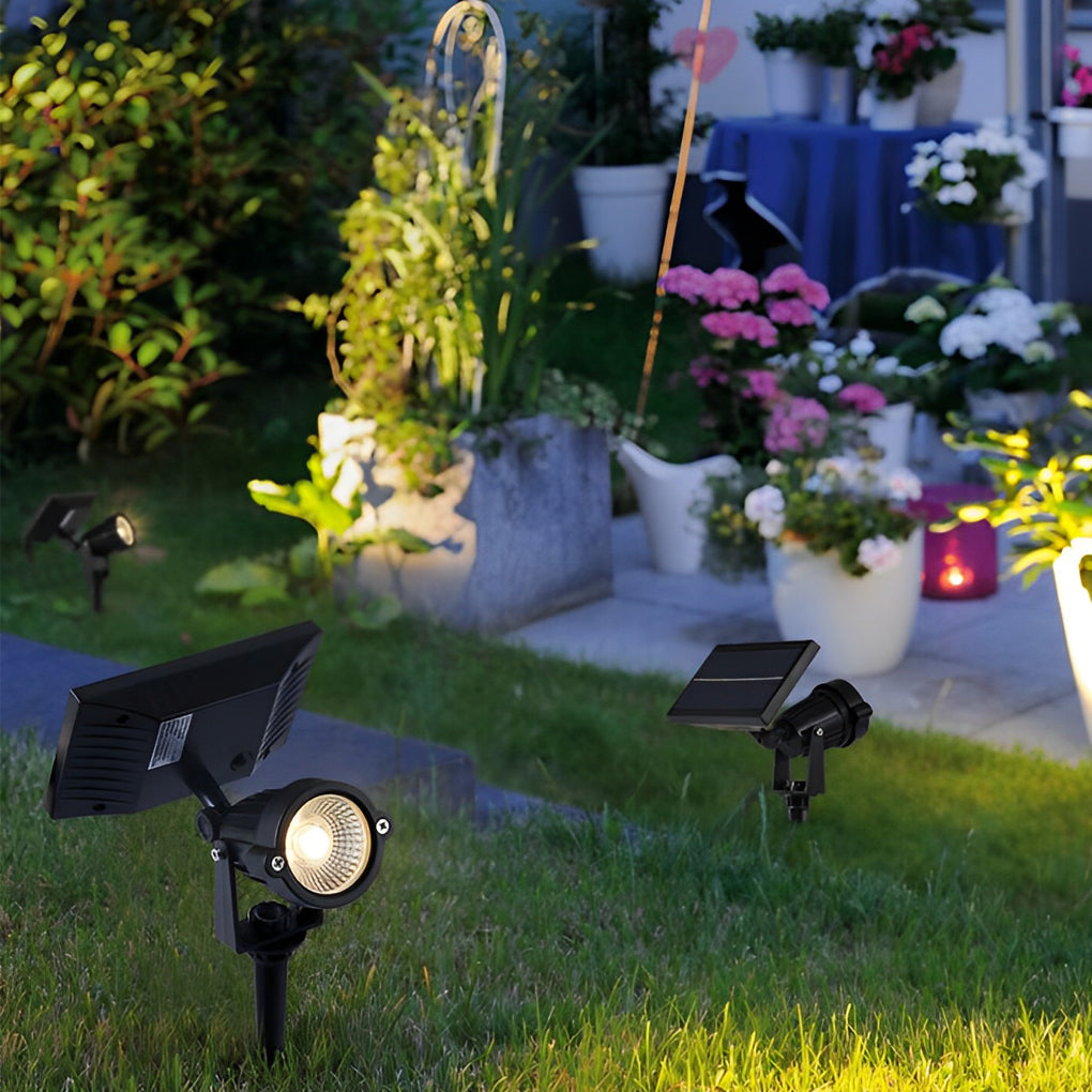 RAVENSHIRE SOLAR GROUND SPOTLIGHT WITH ADJUSTABLE RGB LED
