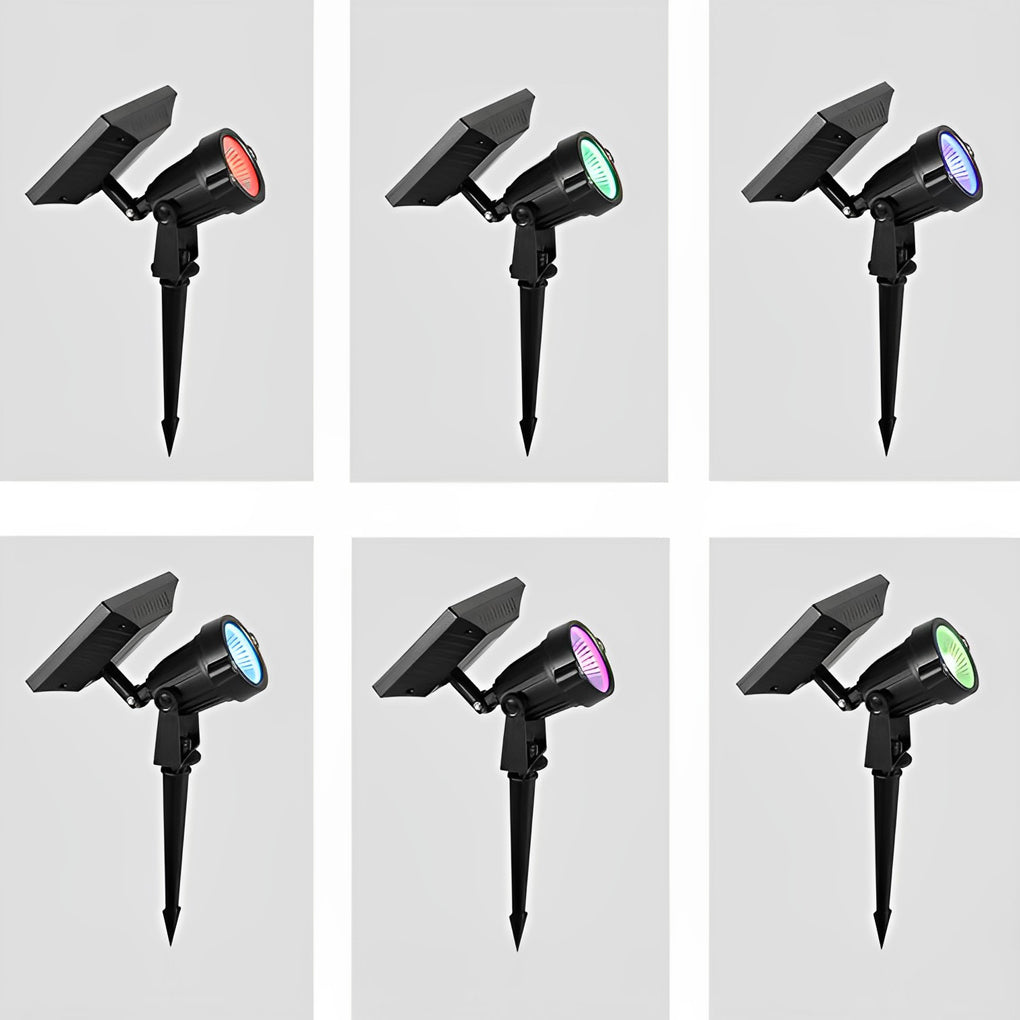 RAVENSHIRE SOLAR GROUND SPOTLIGHT WITH ADJUSTABLE RGB LED