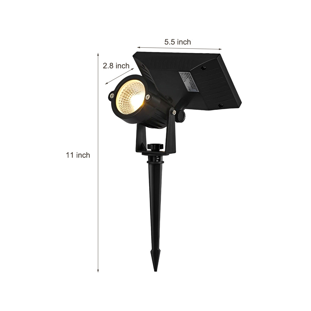 RAVENSHIRE SOLAR GROUND SPOTLIGHT WITH ADJUSTABLE RGB LED