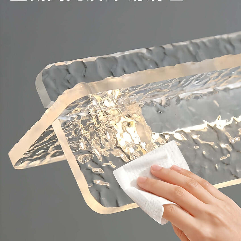 WINDSOR FROSTED ACRYLIC ISLAND PENDANT LIGHT