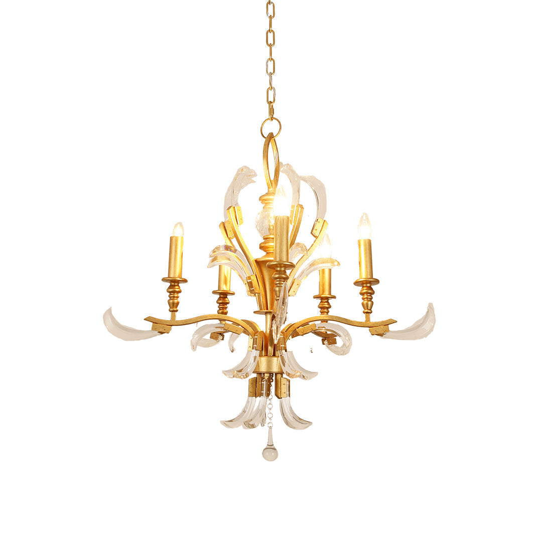 WINTHORPE CRYSTAL GLEAM CEILING CHANDELIER