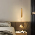 WINDSOR GOLDEN TAPERED TRIO LED PENDANT LIGHTS