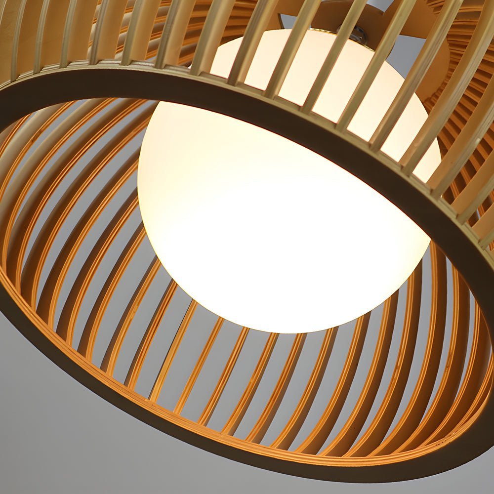 WINDSOR BIRDCAGE GLASS DOME CHANDELIER