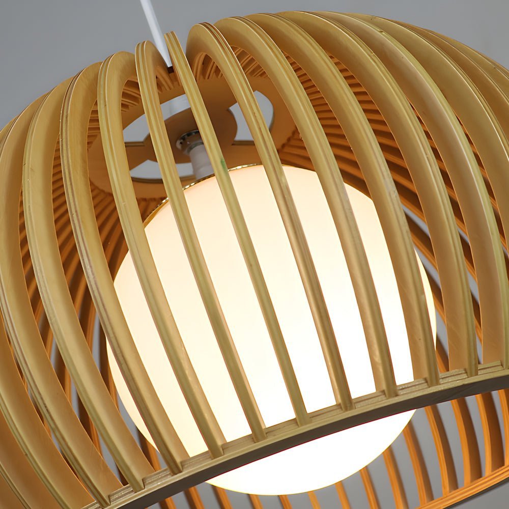 WINDSOR BIRDCAGE GLASS DOME CHANDELIER