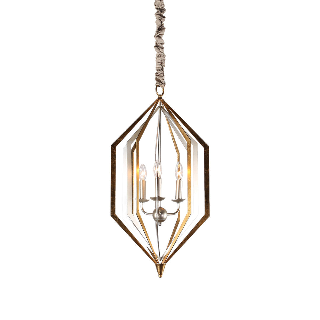 WINCHESTER OPEN-FRAME BROWN PENDANT LIGHT
