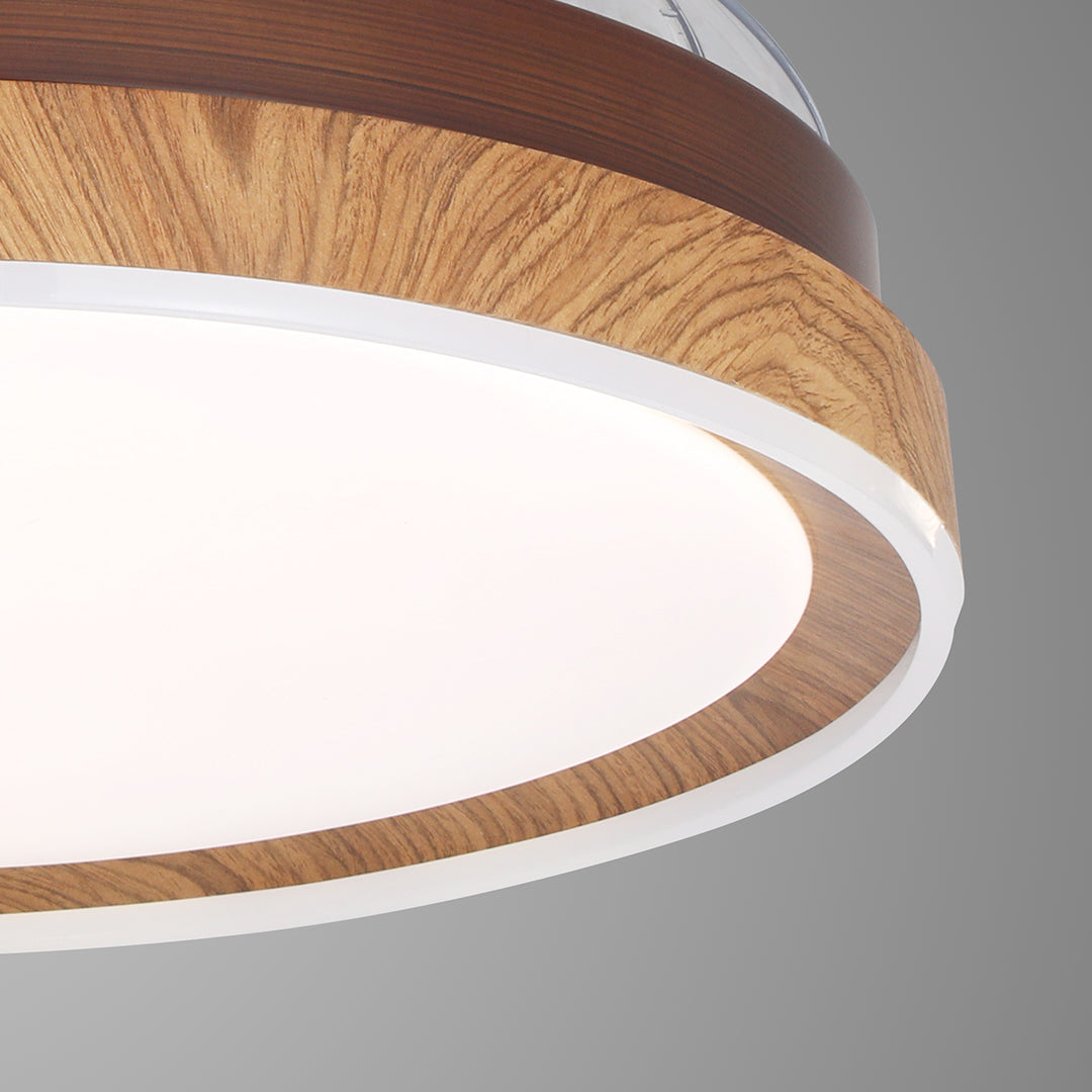 WINTERBOURNE WOODLAND CEILING FAN WITH QUAD LIGHTS