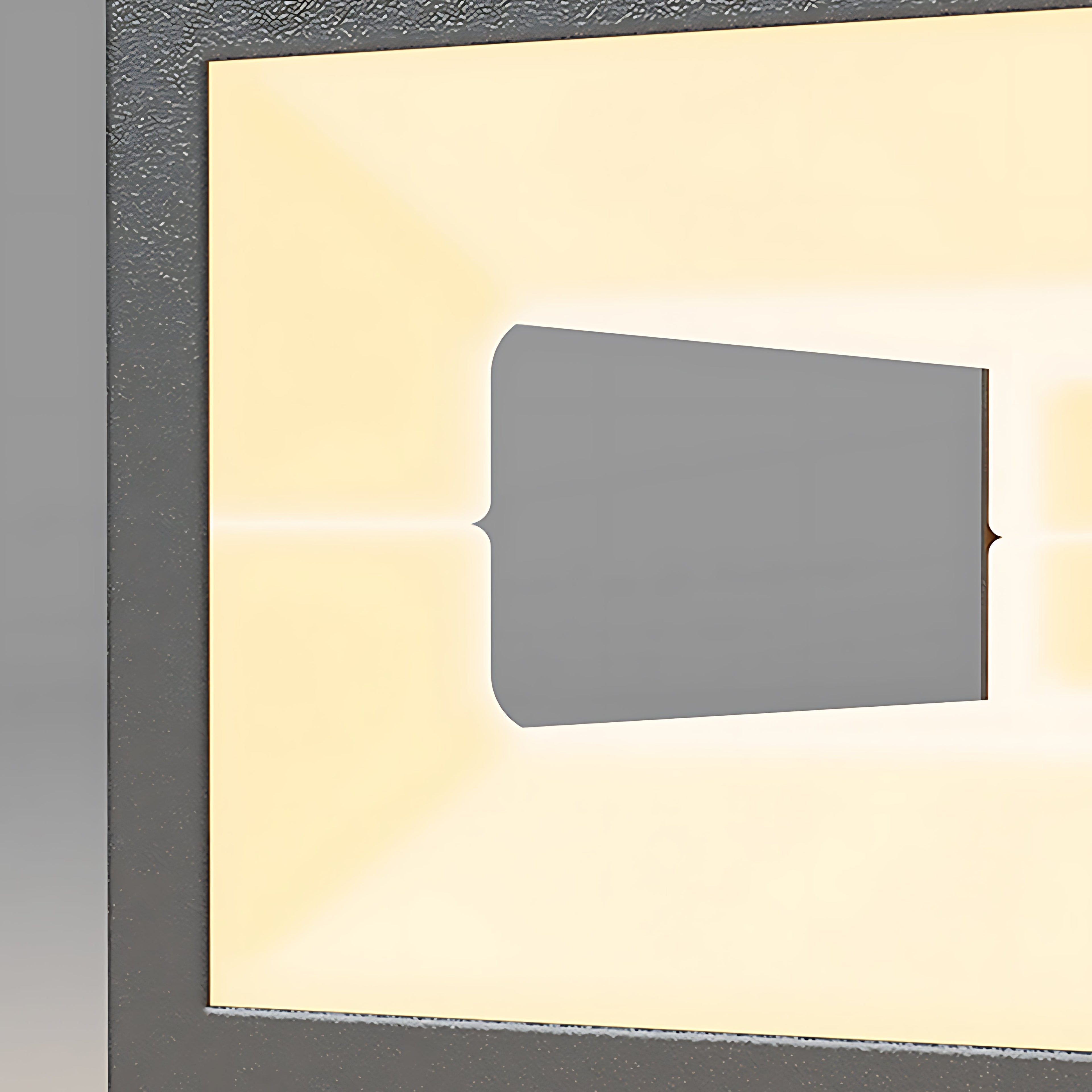 CHESTERFIELD SOLAR-POWERED HOLLOW SQUARE FENCE POST ILLUMINATOR