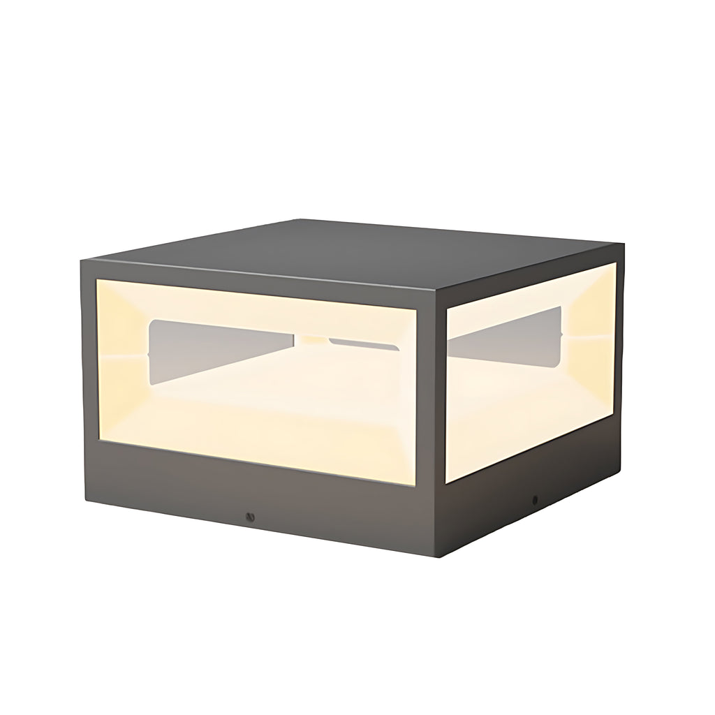 CHESTERFIELD SOLAR-POWERED HOLLOW SQUARE FENCE POST ILLUMINATOR
