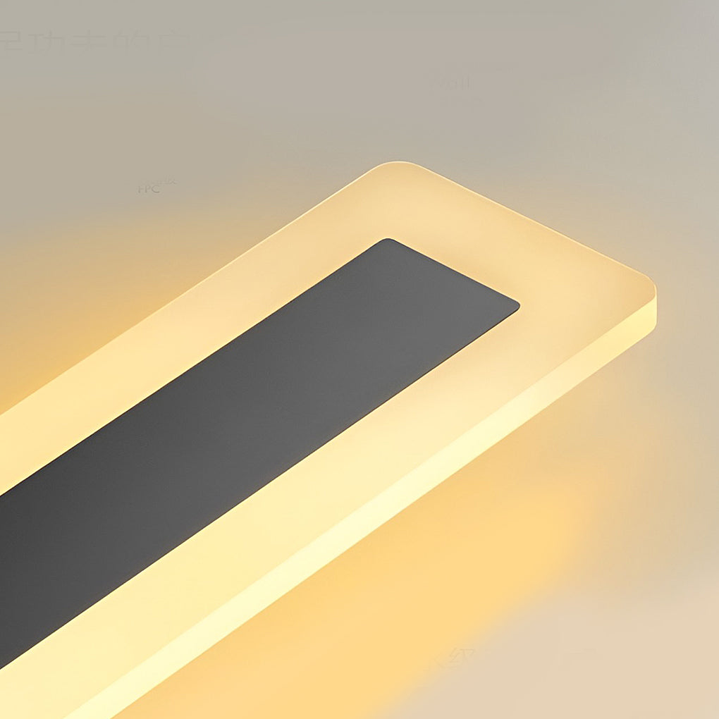 WHITBY ACRYLIC RECTANGULAR OUTDOOR SCONCE
