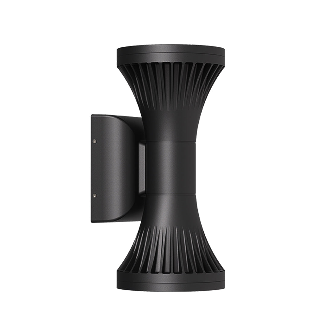 WINTERBOURNE CAST ALUMINUM OUTDOOR WALL LANTERN, WATER-RESISTANT NORDIC DESIGN
