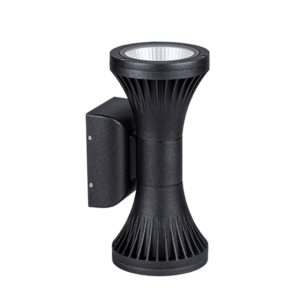 WINTERBOURNE CAST ALUMINUM OUTDOOR WALL LANTERN, WATER-RESISTANT NORDIC DESIGN