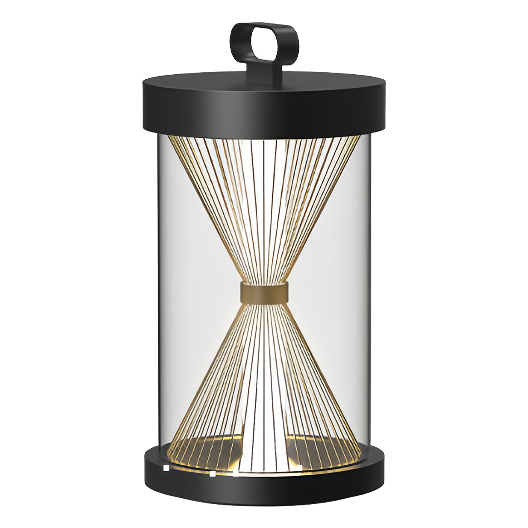 RAVENWOOD HOURGLASS PORTABLE OUTDOOR LANTERN