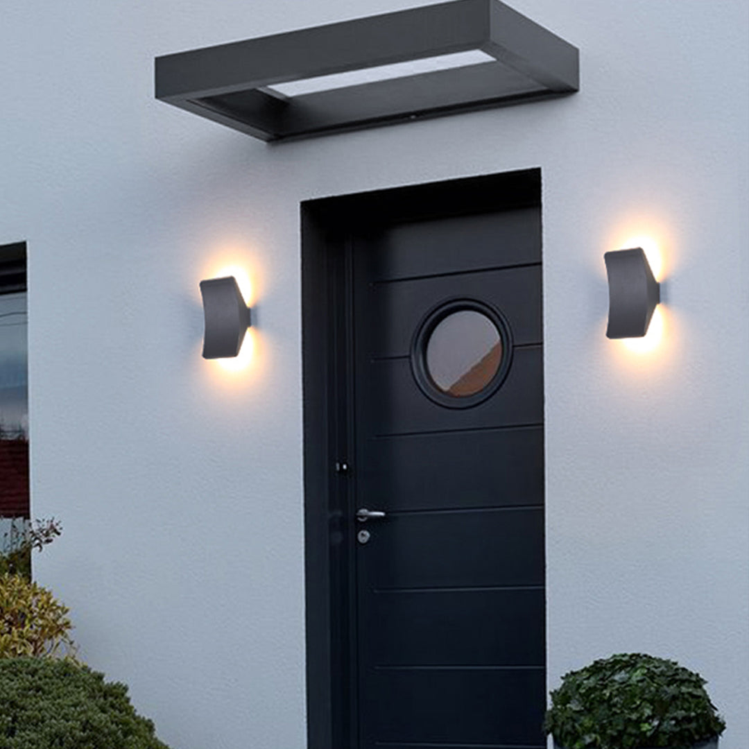 RAVENWORTH LED EMBEDDED OUTDOOR LIGHTING, WEATHER-RESISTANT MINIMALIST DESIGN