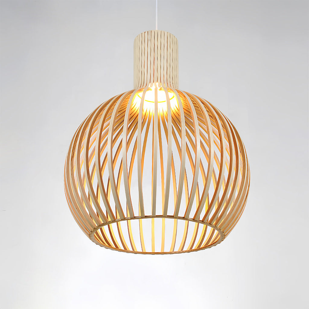 WINDSOR AVIAN WOODEN PENDANT LUMINAIRE