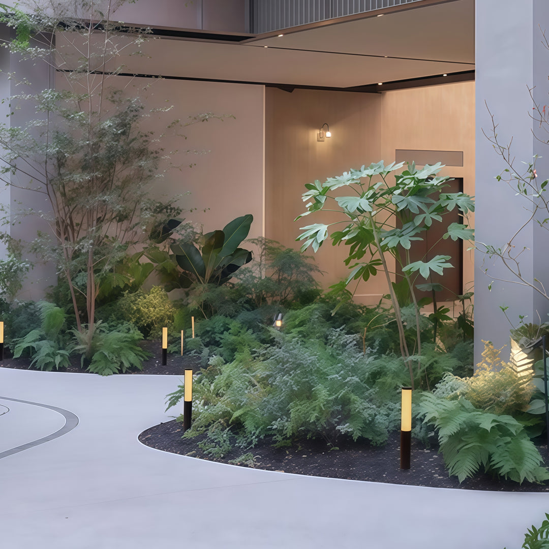 WHITBY GARDEN BEACON: MINIMALIST LED LANDSCAPE LANTERN