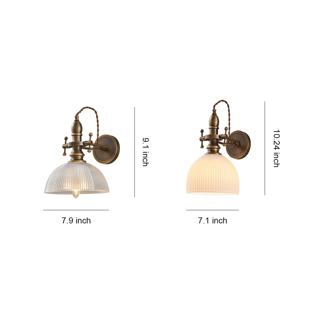 CHARLESTON VINTAGE INDOOR READING WALL SCONCE