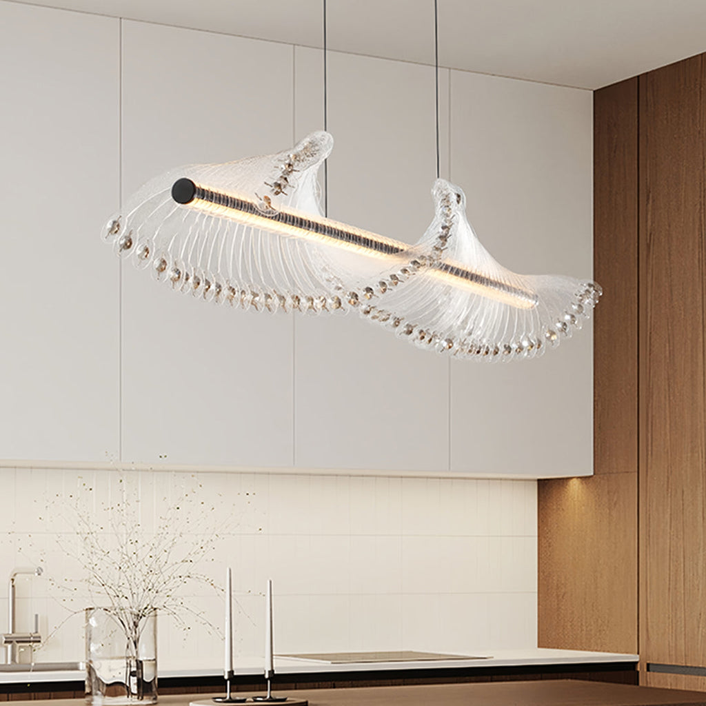 WHITECROFT SPIRAL SUSPENSION LIGHT