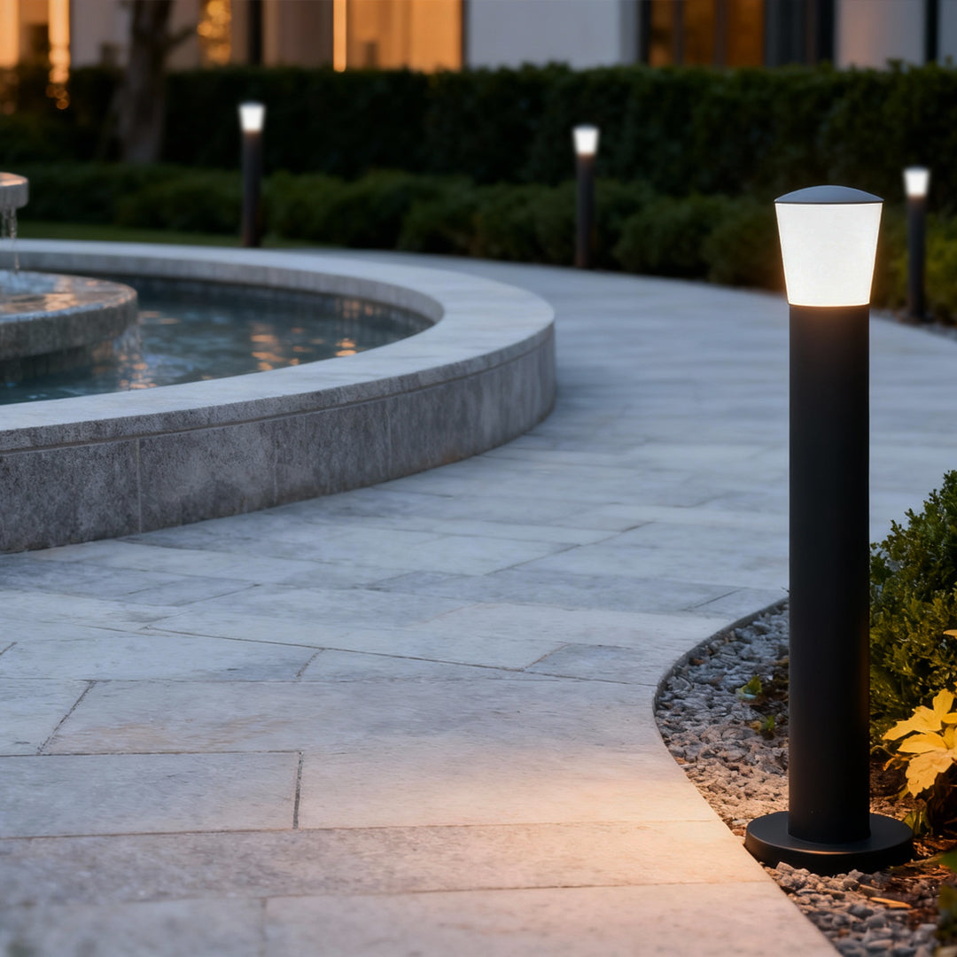 WINTHROP OUTDOOR WATERPROOF BOLLARD LIGHTING FIXTURE