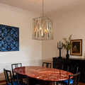 WINTHROP COPPER FRAME HANGING LANTERN