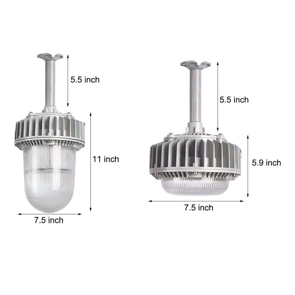 FENWICK HAZARD-RESISTANT LED PENDANT LIGHT, 50W/100W