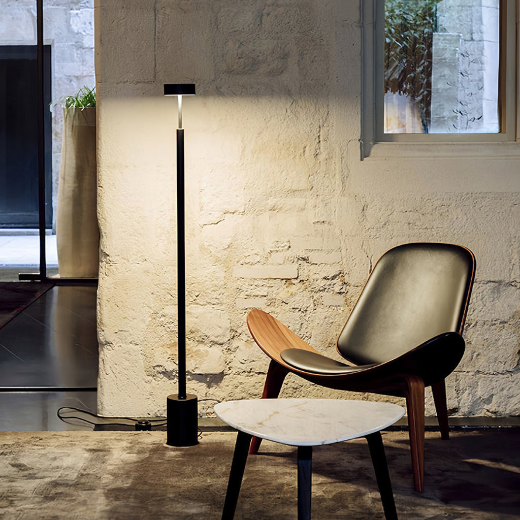 WINTHROP MODERN DIMMER POLE LAMP FOR READING